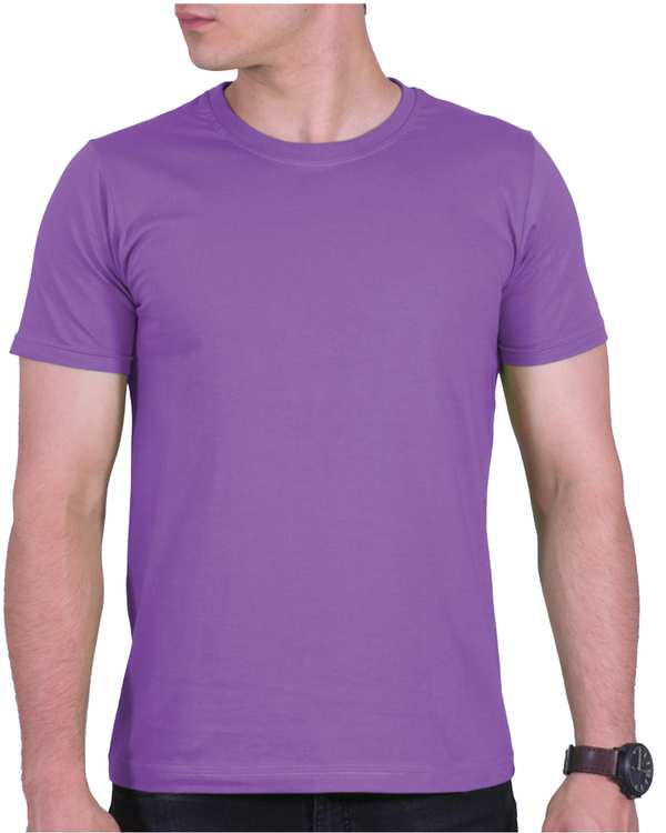 تی شرت مردانه بنفش سیمپل ورز Simple wears کد TSS590