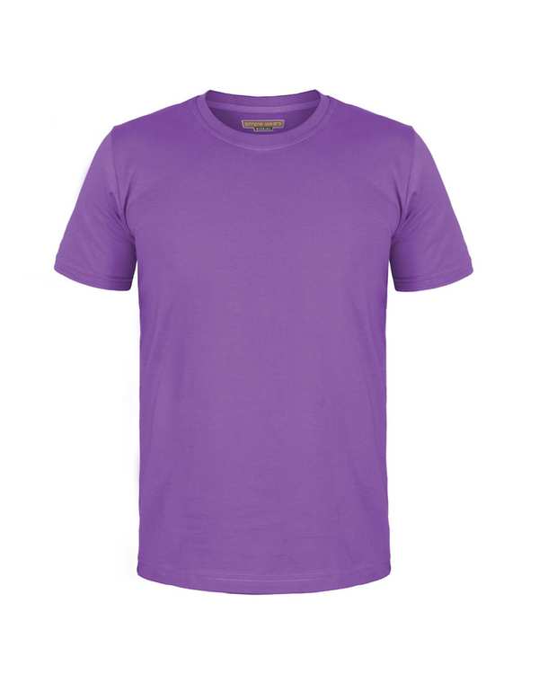 تی شرت مردانه بنفش سیمپل ورز Simple wears کد TSS590 - تصویر 3
