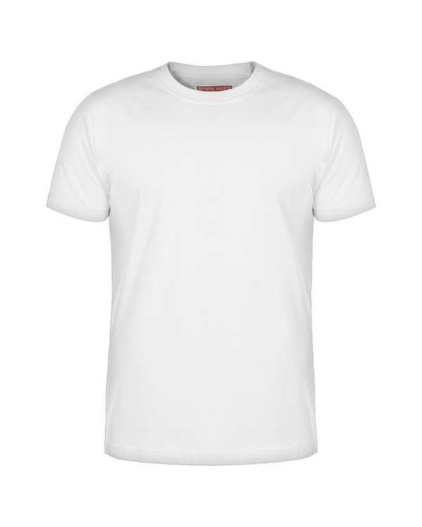 تی شرت مردانه سفید سیمپل ورز Simple wears کد TSS590 - تصویر 3