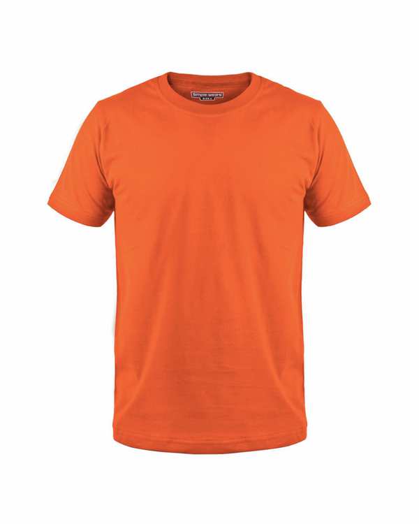تی شرت مردانه نارنجی سیمپل ورز Simple wears کد TSS590 - تصویر 3