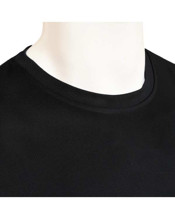 تی شرت ورزشی مردانه مشکی سیمپل ورز Simple wears کد TAS110 - تصویر 2