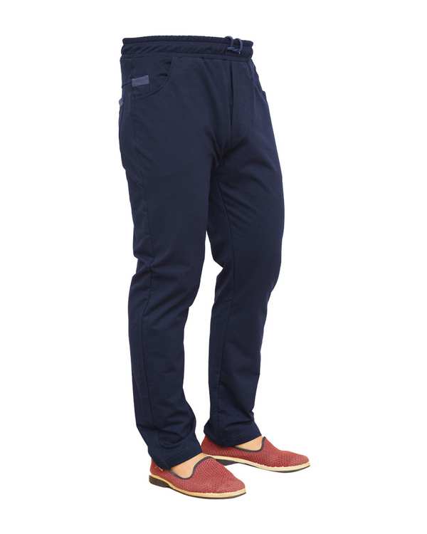 شلوار اسلش مردانه سرمه ای سیمپل ورز Simple wears کد PLO750