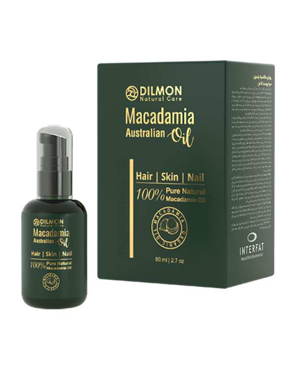 روغن مو ماکادمیا دلیمون Dilmon حجم 80ml