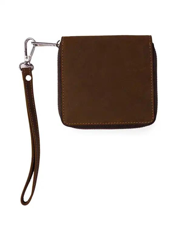 کیف پول چرم مردانه قهوه ای بیسراک Bisrak کد NL-Ila-CH163