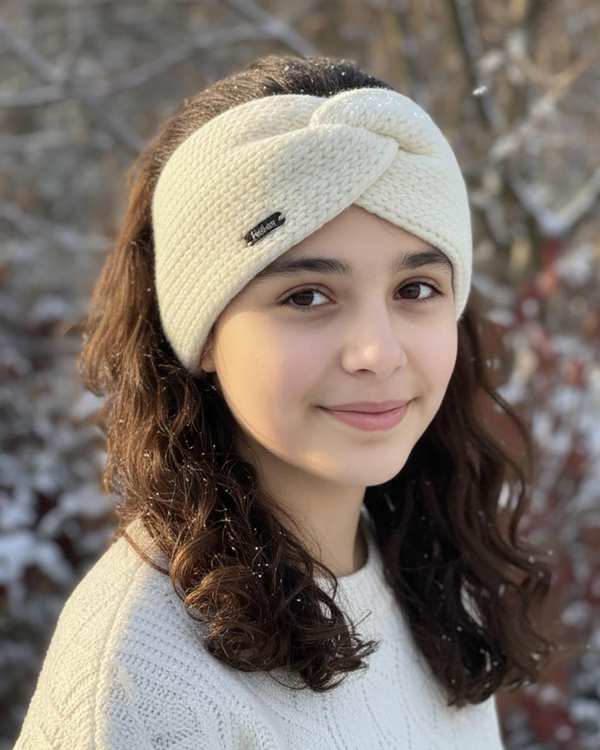 هد بند دخترانه لمه دار شیری ملورینا Melorina کد 42106