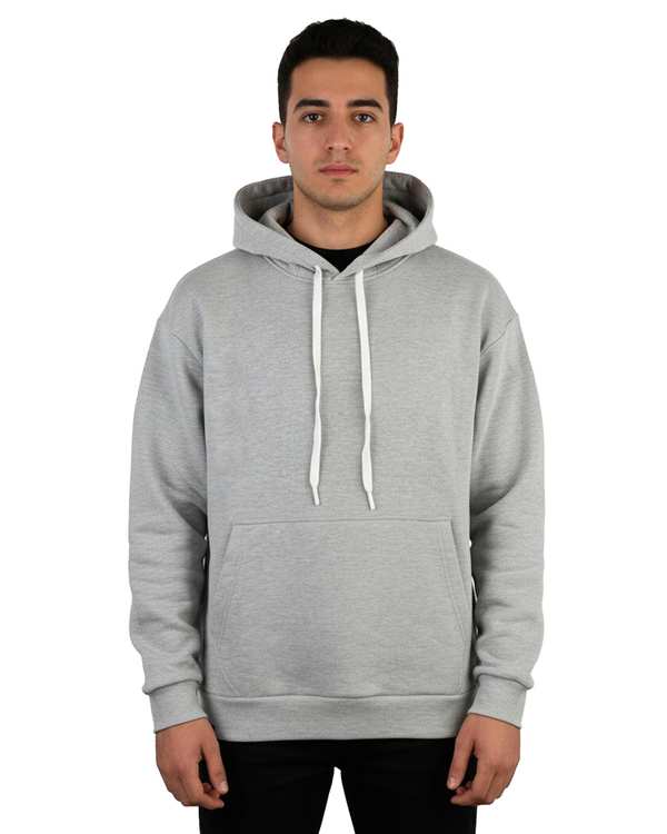 هودی مردانه طوسی تیره مل اند موژ Mel & Moj کد M09017