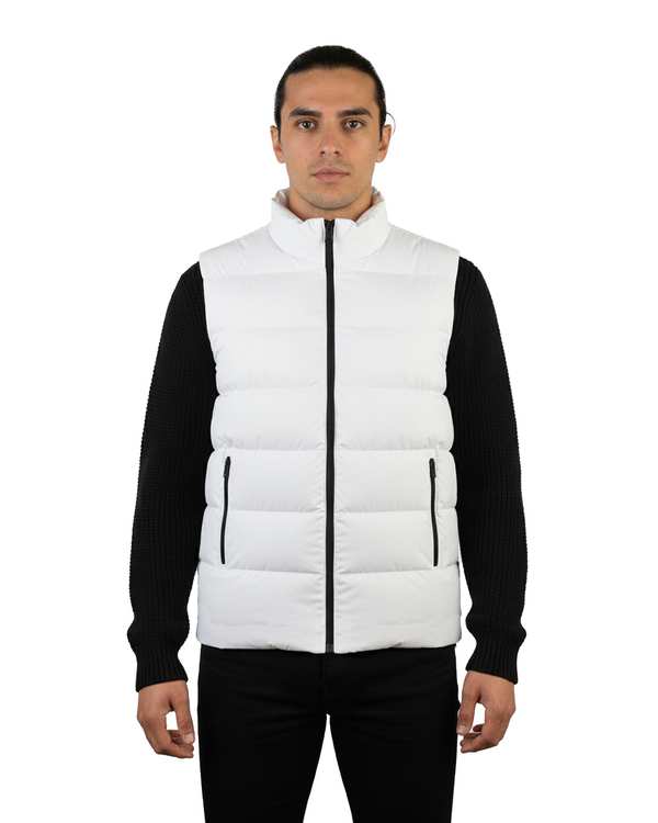 پافر مردانه سفید مل اند موژ Mel & Moj کد M09087