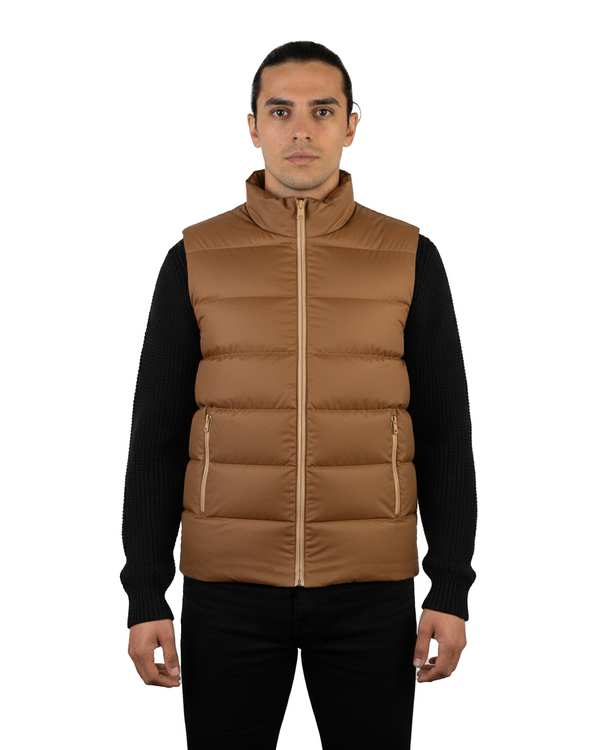 پافر مردانه قهوه ای مل اند موژ Mel & Moj کد M09087