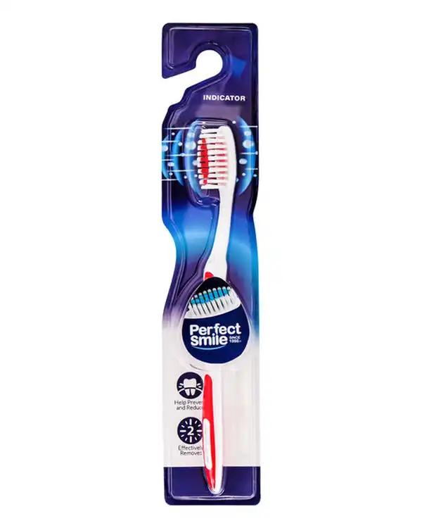 مسواک پرفکت اسمایل Perfect Smile مدل Indicator با برس نرم کد IS06 ارسال رنگ رندوم