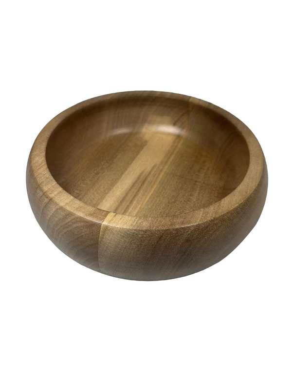 کاسه چوب گردو هانشوود Hanshwood طرح خمره ای قطر 25 سانتی متر