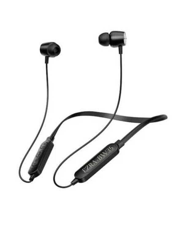 هندزفری بلوتوثی گردنی مشکی آزرا EZRA مدل BW35
