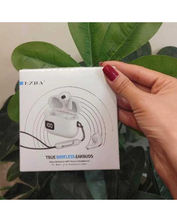 هندزفری بلوتوثی سفید آزرا EZRA مدل TWS53 - تصویر 3