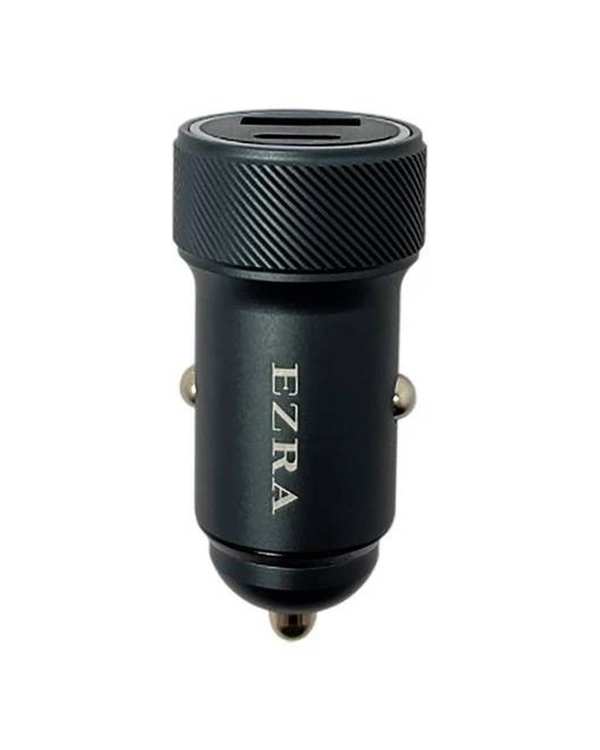 شارژر فندکی مشکی آزرا EZRA مدل CR69