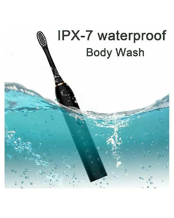مسواک و مسواک برقی مسواک برقی مشکی مدل ipx7-3 برند متفرقه - تصویر 6