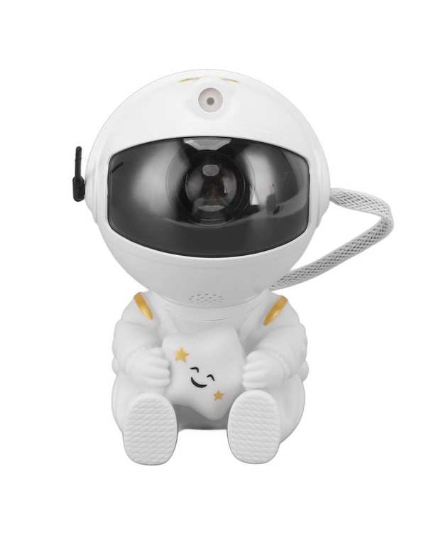 پروژکتور کهکشانی سفید مدل فضانورد نشسته