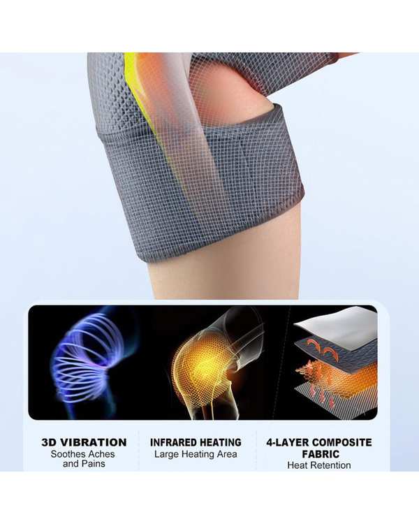 ماساژور هوشمند زانو خاکستری ام دی اچ ال Mdhl مدل MD072 - تصویر 3