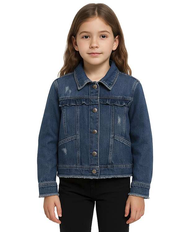 کت جین دخترانه آبی ملورینا Melorina کد 42101