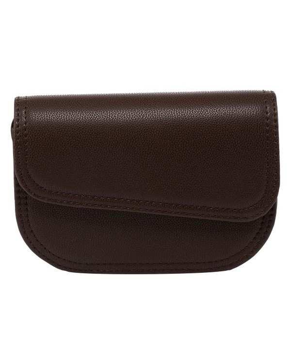 کیف دوشی زنانه قهوه ای بیسراک Bisrak مدل SL-117295