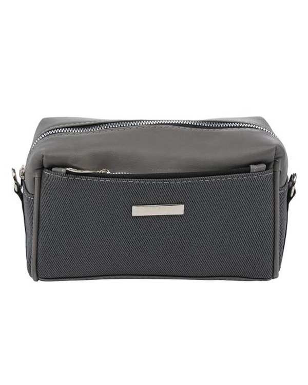 کیف دوشی زنانه طوسی بیسراک Bisrak مدل SL-117640