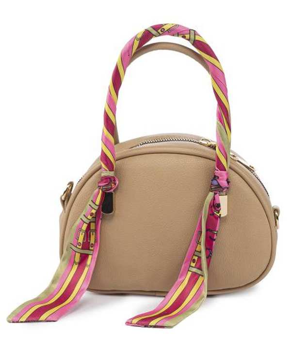 کیف دوشی زنانه کرم بیسراک Bisrak مدل SL-117695