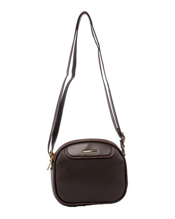 کیف دوشی زنانه قهوه ای بیسراک Bisrak مدل SL-117714