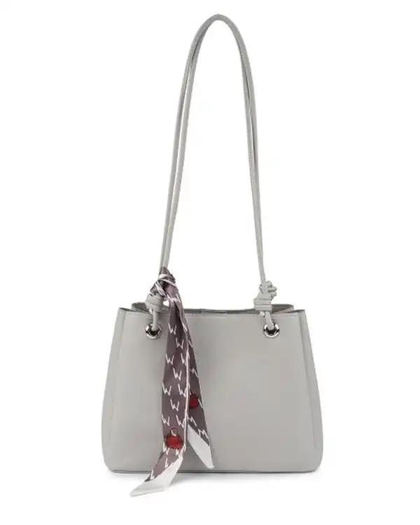 کیف دوشی زنانه طوسی بیسراک Bisrak مدل SL-119181