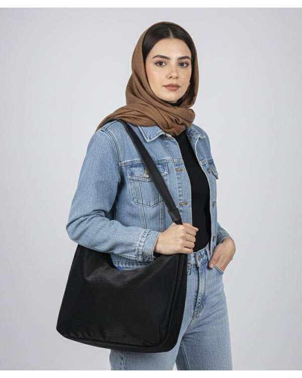 کیف دوشی زنانه مشکی بیسراک Bisrak مدل SL-119245 - تصویر 3