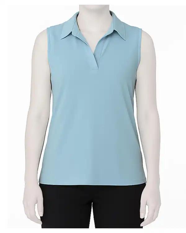 تاپ یقه شکاری زنانه آبی تولیکا Tulika کد 33106