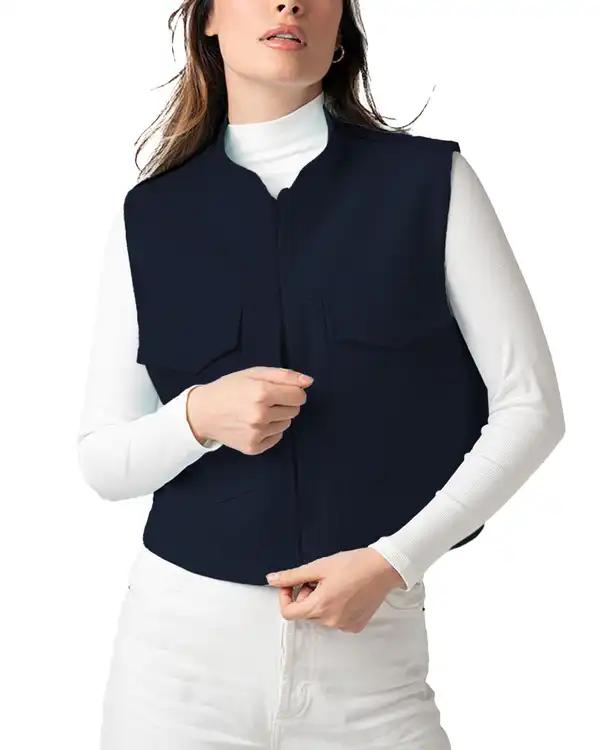 جلیقه زنانه سرمه ای تولیکا Tulika کد 41665