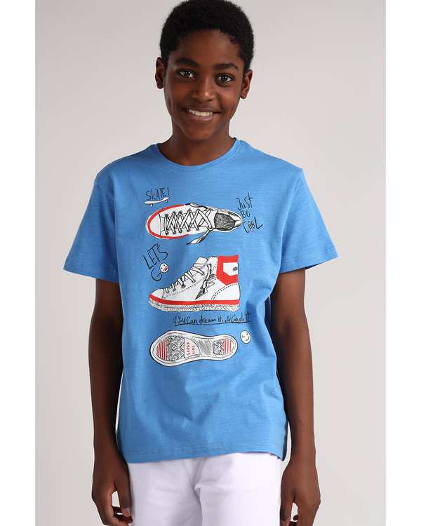 تی شرت پسرانه آبی سارک Sarak مدل 3915