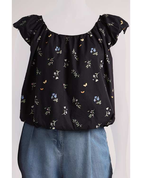 بلوز زنانه سرمه ای سارک Sarak مدل 5086