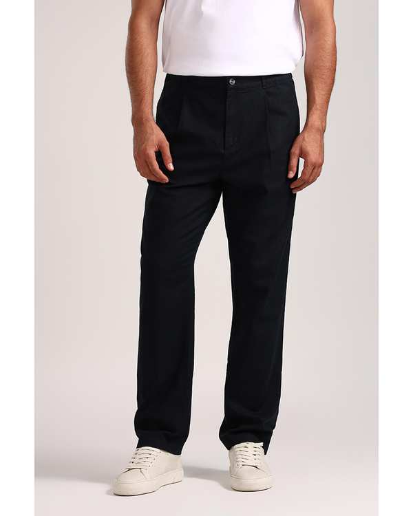 شلوار مردانه لینن سرمه ای سارک Sarak مدل 4787