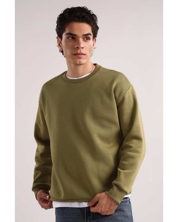 سویشرت مردانه سبز سدری سارک Sarak مدل 4602