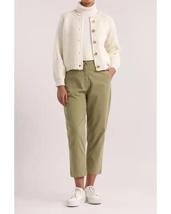 شلوار زنانه مام فیت سبز روشن سارک Sarak مدل 4704