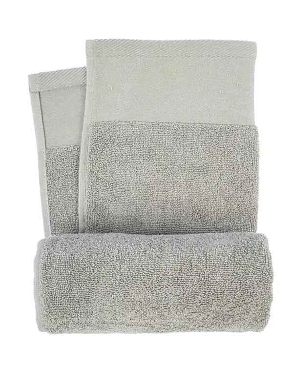 حوله طوسی مل اند موژ Mel & Moj کد U08550 سایز 38×76 سانتی متر