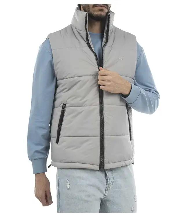 پافر مردانه طوسی روشن مل اند موژ Mel & Moj کد M08634