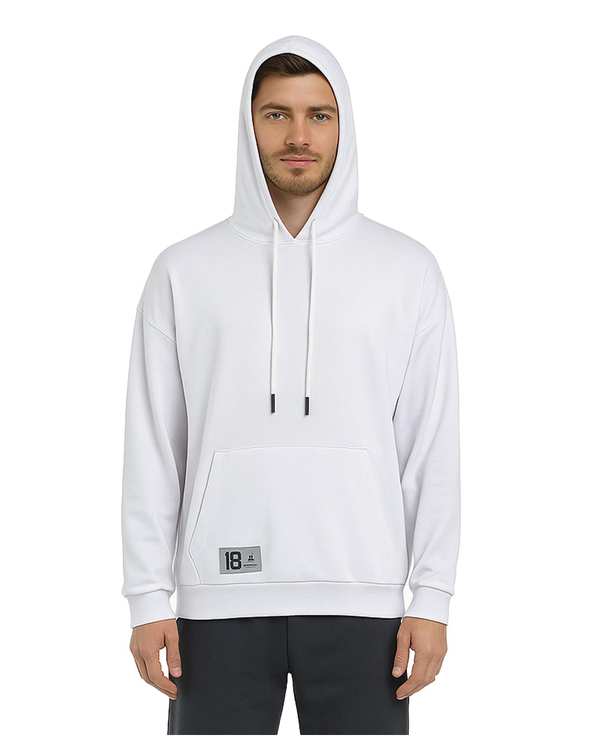 هودی مردانه سفید مل اند موژ Mel & Moj کد M08646