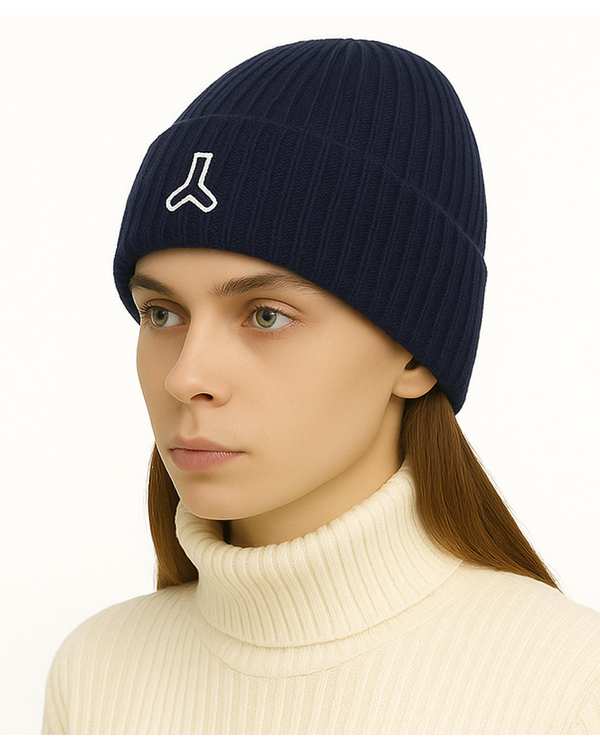 کلاه بافت سرمه ای مل اند موژ Mel & Moj کد U09083