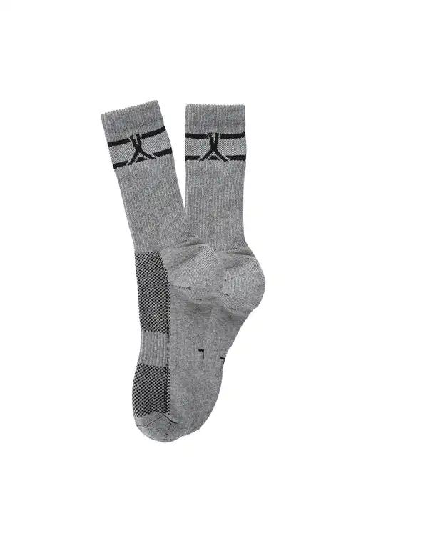 جوراب ورزشی مردانه طوسی روشن مل اند موژ Mel & Moj کد M09111