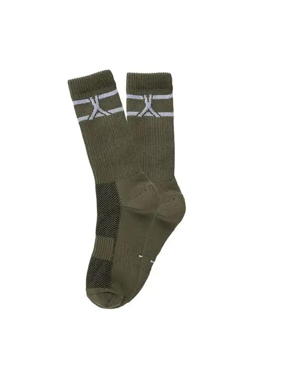 جوراب ورزشی مردانه سبز تیره مل اند موژ Mel & Moj کد M09111