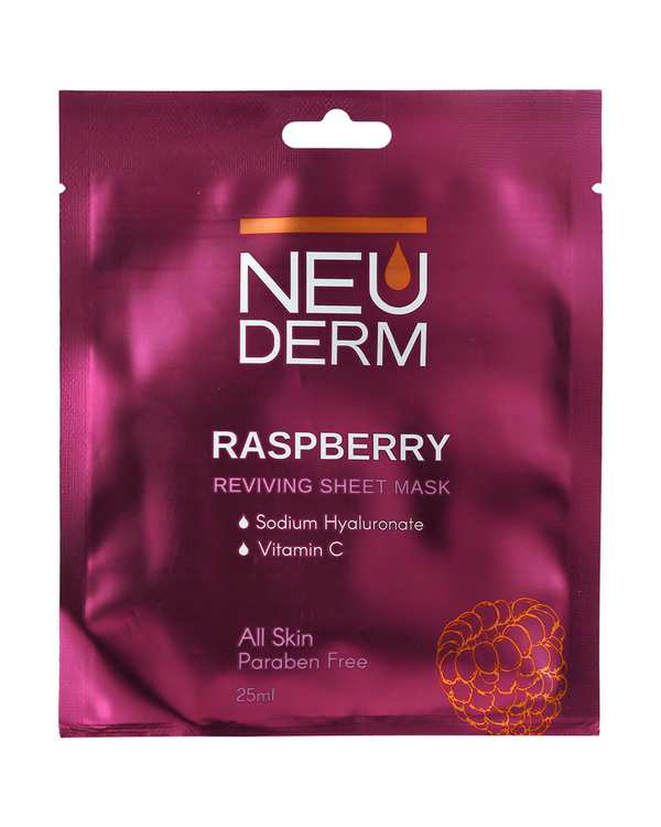 ماسک صورت احیا کننده نئودرم Neuderm حاوی عصاره تمشک