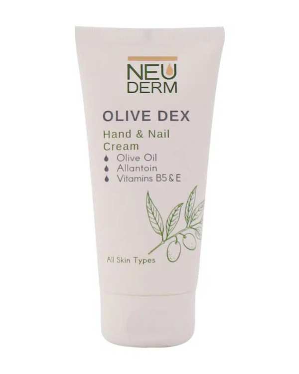 کرم دست و ناخن نئودرم Neuderm مدل رینوتریو اولیو دکس Re nutrive Olive Dex حجم 50ml