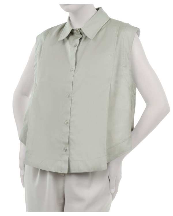 تاپ زنانه لینن سبز ریس Rees کد 1050074-02