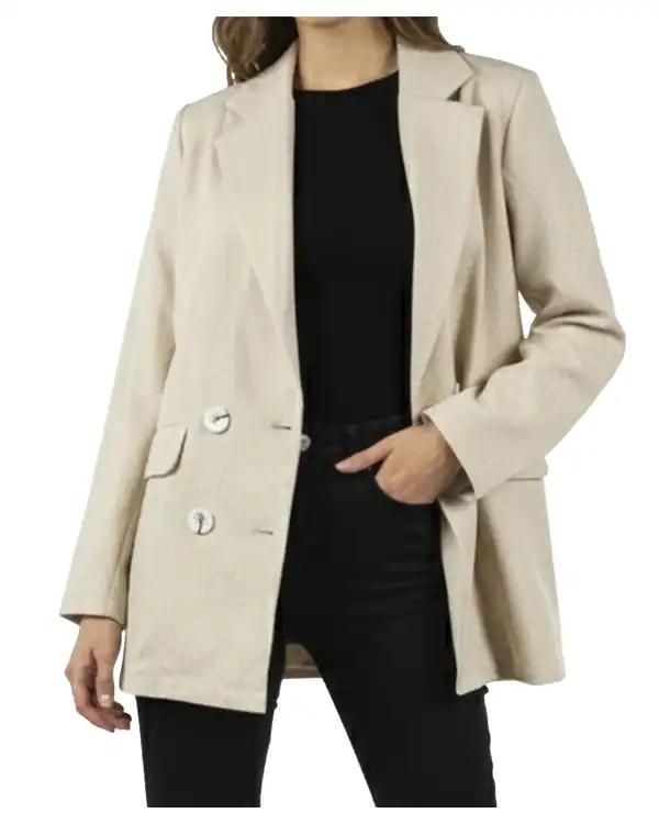 کت زنانه کرم ریس Rees کد 1090001-25