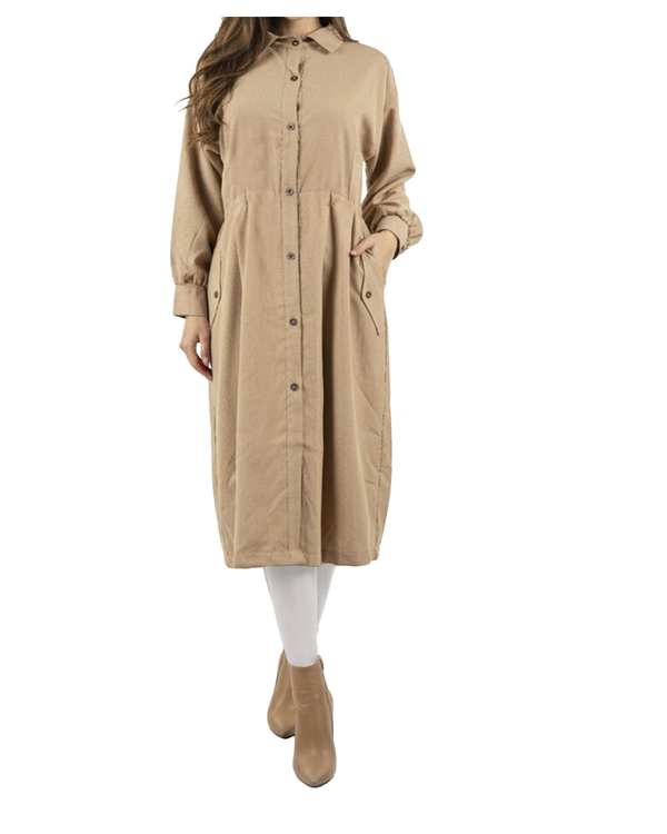 مانتو زنانه کرم ریس Rees کد 1006009-25