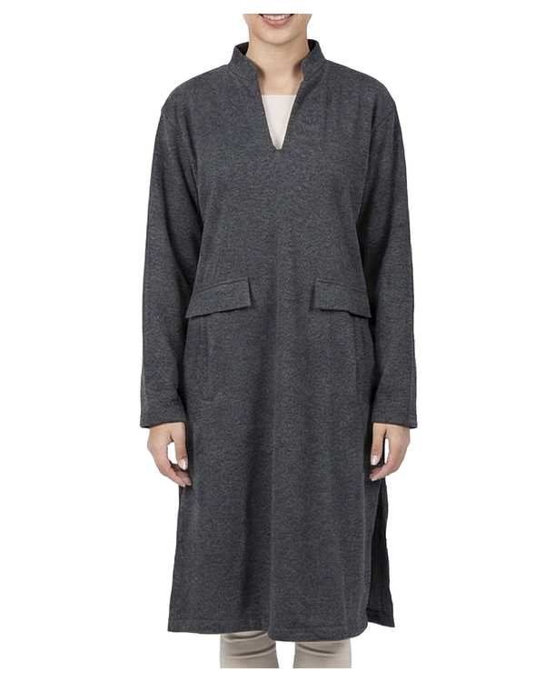 پیراهن زنانه زغالی ریس Rees کد 1016008-19