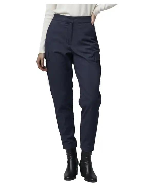 شلوار پارچه ای زنانه سرمه ای ریس Rees کد 1030024-16