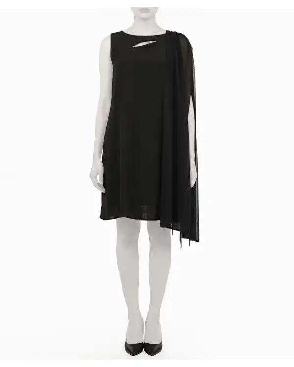 پیراهن زنانه مشکی ریس Rees کد 1010027-01