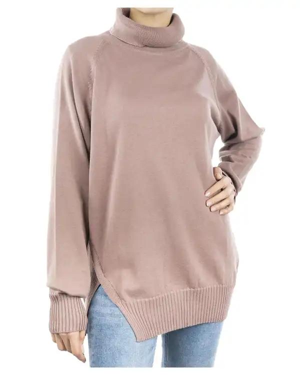 پلیور زنانه یقه اسکی کالباسی ریس Rees کد 1116028-32