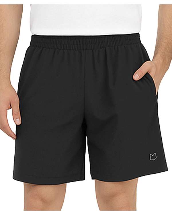 شلوارک ورزشی مردانه مشکی مل اند موژ Mel & Moj کد M09030